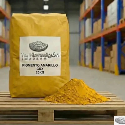 Óxido de Hierro Amarillo Sintético 920 / 42 (formato 10-20kg) – Pigmento CRX de Alta Pureza para Cemento y Hormigón