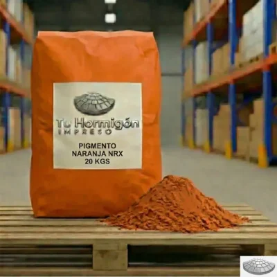 Pigmento naranja o salmón 960 para cemento-10-20 KGS NRX