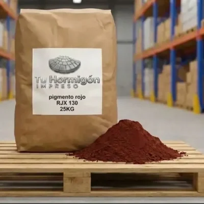 oxido hierro rojo 130 para hormigon