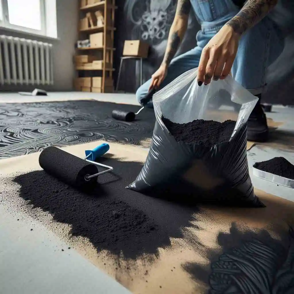 resina hormigón impreso con tinte