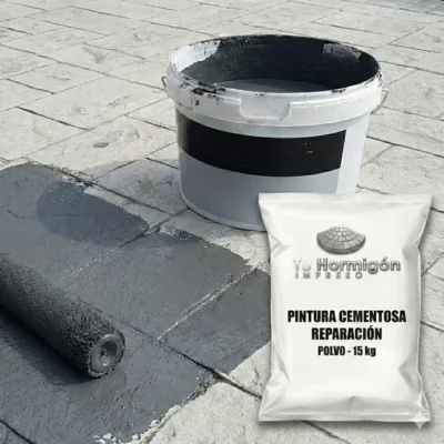 recuperar hormigon impreso dañado