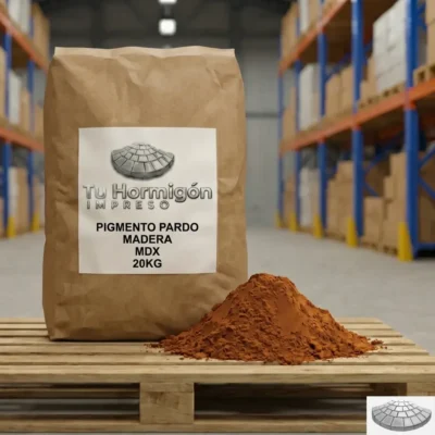 Pigmento Pardo Madera MDX – Óxido de Hierro de Alta Concentración (10kg / 20kg)